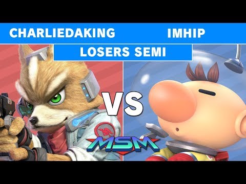 Smash Ultimate Tournament Losers Semi: Charliedaking (Fox) vs ImHip (Olimar) - MSM 171