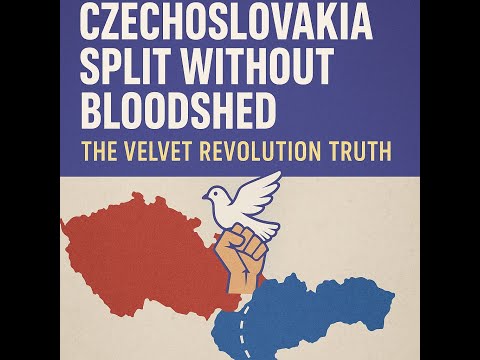 How Czechoslovakia Split Without Bloodshed | The Velvet Revolution Truth