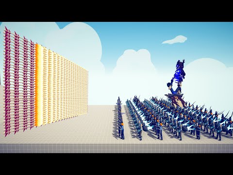EVIL ARMY vs 5x EVERY GOD - Totally Accurate Battle Simulator TABS