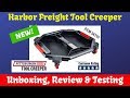 Harbor Freight Tool Creeper Unboxing & Review by Javo's Garage