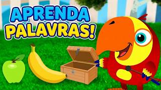 Palavras Novas com Larry | Vocabulário Divertido para Crianças Pequenas | 1 Hora | BabyFirst Brasil