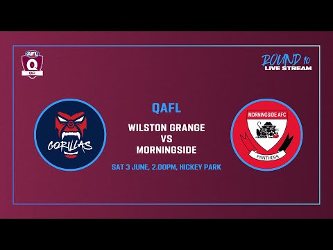 LIVE QAFL ROUND 10 - Wilston Grange v Morningside