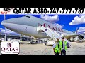 Qatar Airways Cockpit Airbus A380 Boeing 747 8 777 300ER 787