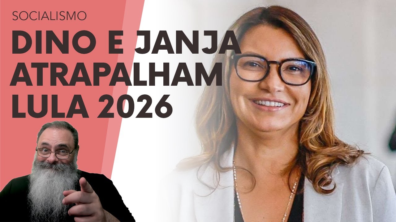 PRETENSÕES POLÍTICAS de JANJA e DINO prejudicam LULA e HADDAD e, MESMO ASSIM, se MOSTRAM INVIÁVEIS