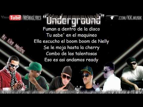 Ñengo Flow Ft. J. Alvarez, Luigi 21, Dalmata, Geo Guanabana, Chino Nyno - Underground -Letra- HD