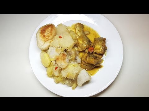 Boil and Fry Ground Provision with Duff (Dumplings) Recipe Video II Real Nice Guyana. Video