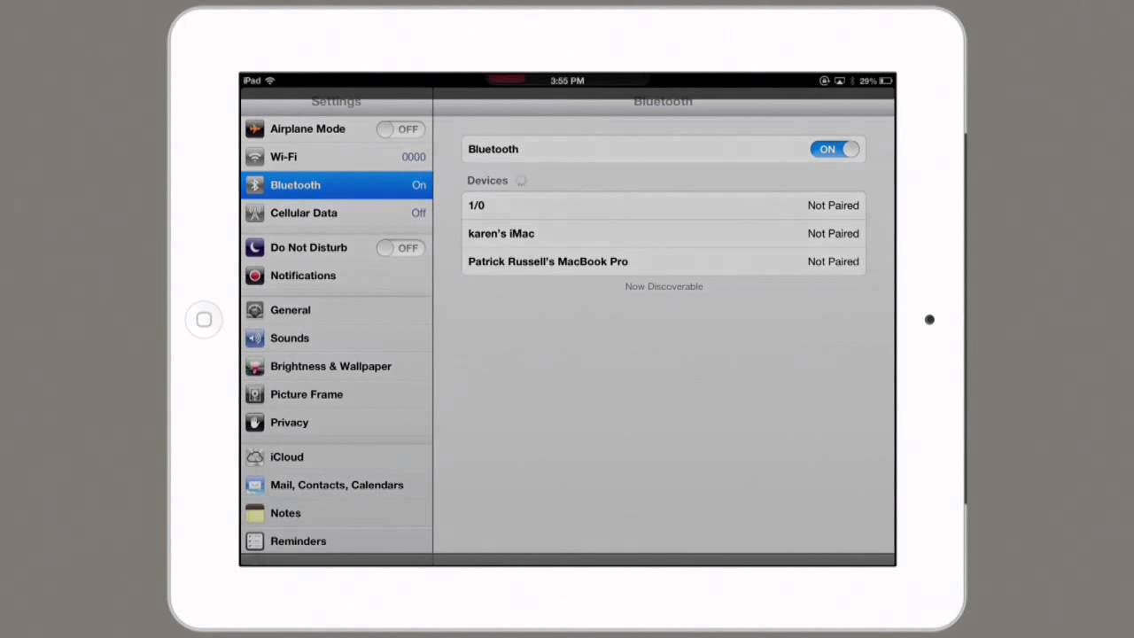 iPad Bluetooth Problems : Tech Yeah!