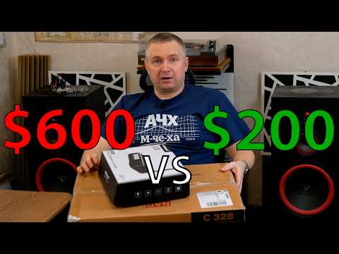 Я сравнил NAD C328 ($600) с китайским усилителем ($200) — результат удивил
