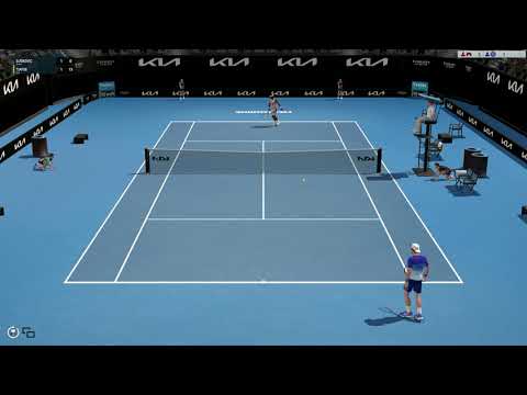 Djokovic vs  Tiafoe  Full Ace Tennis SF Australian Open Melbourne