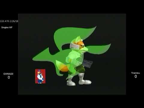 GSS 70 SSBM - GWM420 (Falco, Fox) vs. HoG | Tiramisu (Default Fox) - Melee WF