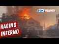 Palisades Fire Forces Thousands To Flee.mp4