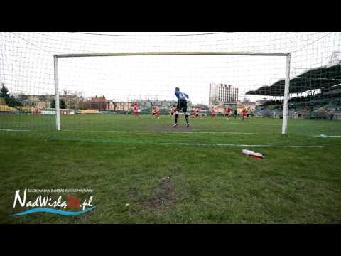 Skrót meczu - Siarka Tarnobrzeg - Wisła Puławy 2:0 (1:0), 05.04.2014