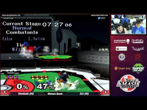 SSS 25 - Westballz (Falco) Vs. S2J (Captain Falcon) - Winner's Semis
