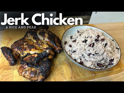 How To Make Jerk Chicken, Rice & Peas - Subscriber Voted!