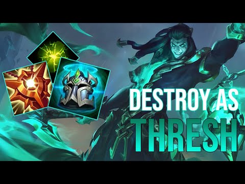 HOW TO DESTROY AS THRESH SUPPORT & SOLO CARRY In Season 11 | Thresh Guide S11 - League Of Legends