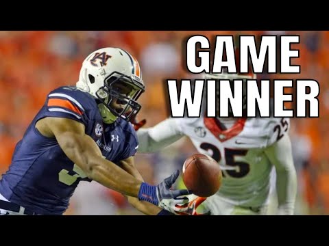Best Game Winning Touchdowns in College Football History