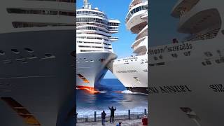 "Massive Cruise Ship Collision — AI Made This!"