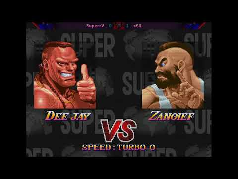 2XITM6 ($500 Star Cup) LOSERS TOP 8 - SuperrV vs. x64  - Super Street Fighter II Turbo: NL v0.5