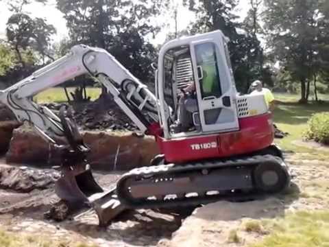 Mini Excavator Takeuchi TB180 Rookie First year