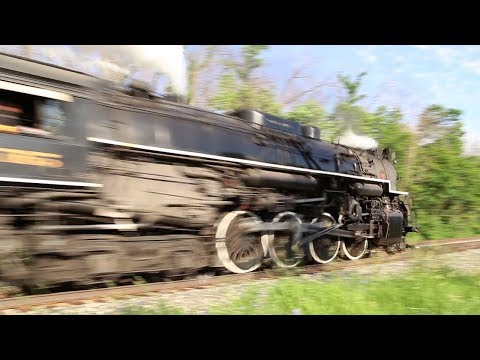 NKP 765 going FAST at 70mph