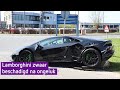 Lamborghini zwaar beschadigd na ongeluk met betonwagen
