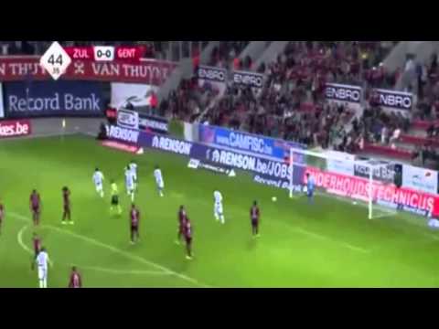 Zulte-Waregem vs. Gent 1 - 1 All Goals Pro League (2015-2016) 12/09/2015
