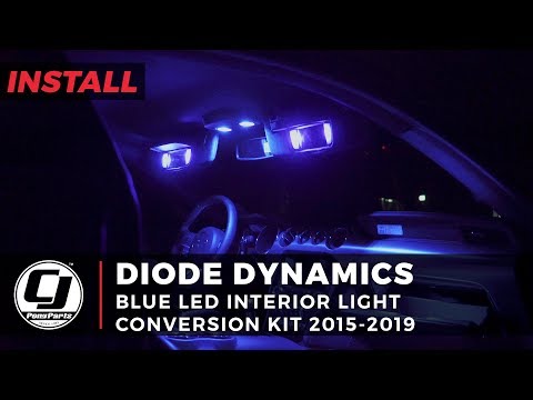 2015-2017 Mustang Install: Diode Dynamics LED Interior Light Conversion Kit