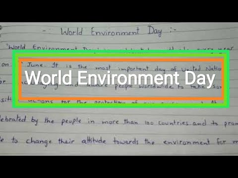 download lagu mp3 mp4 Write Up On World Environment Day, download lagu Write Up On World Environment Day gratis, unduh video klip Write Up On World Environment Day