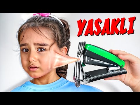 OKULDA YASAKLANMIŞ EŞYALARI TEST ETTİK !? | Gamze Karta Öykü Karta
