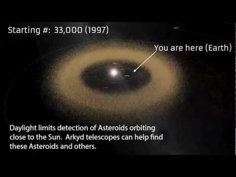 Хроноскоп: за 16 лет в нашей Солнечной системе было обнаружено 610 тыс астероидов. Хроноскоп: за 16 лет в нашей Солнечной системе было обнаружено 610 тыс астероидов. Фото.