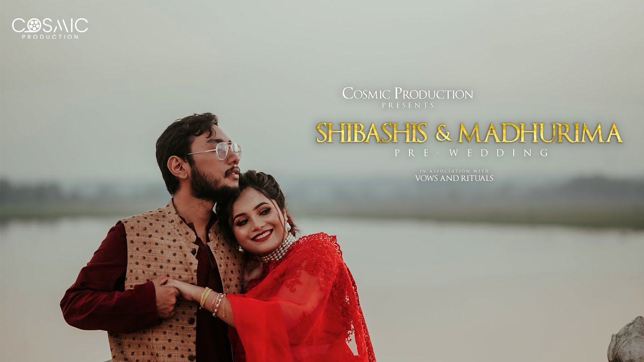 Cinematic wedding film still