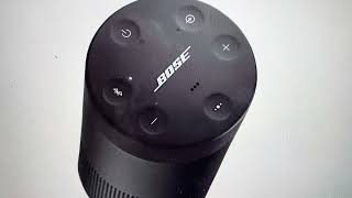 Factory Reset Bose SoundLink Revolve 2 Speaker