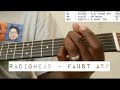 Radiohead - Faust Arp Guitar Lesson + Tutorial