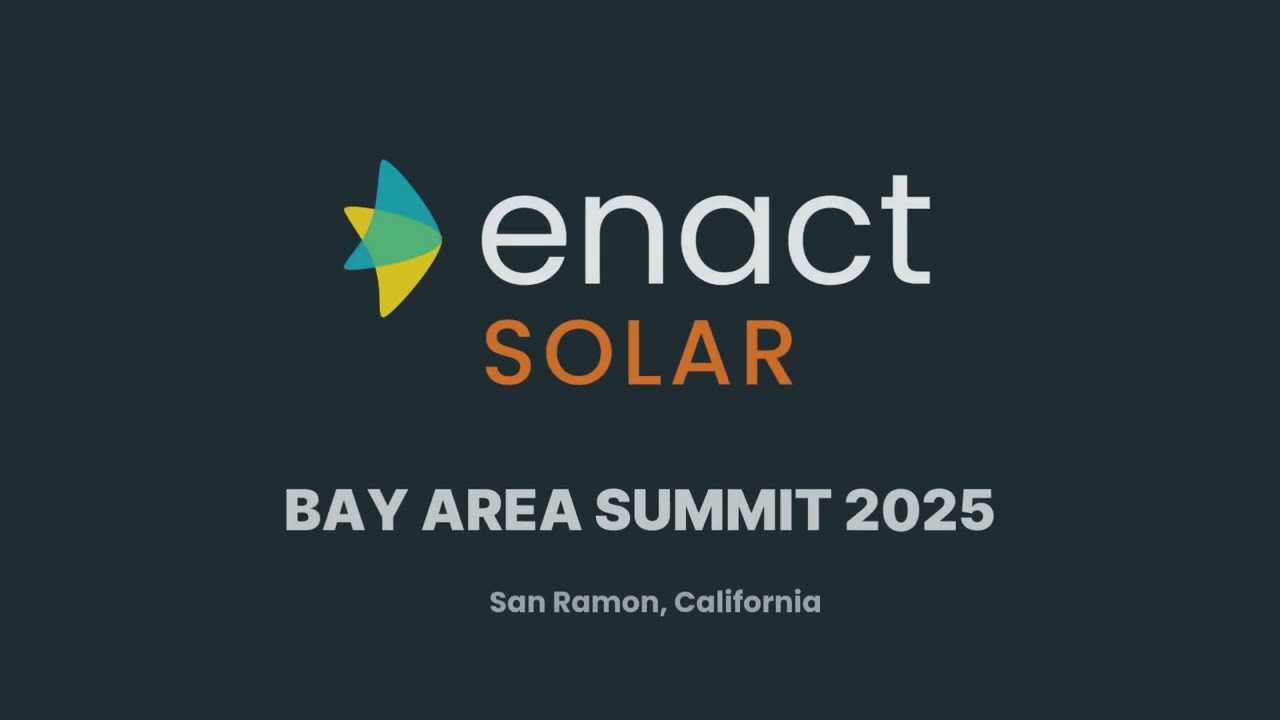 Enact Solar Bay Area Summit 2025 - Brad Heavner, CALSSA