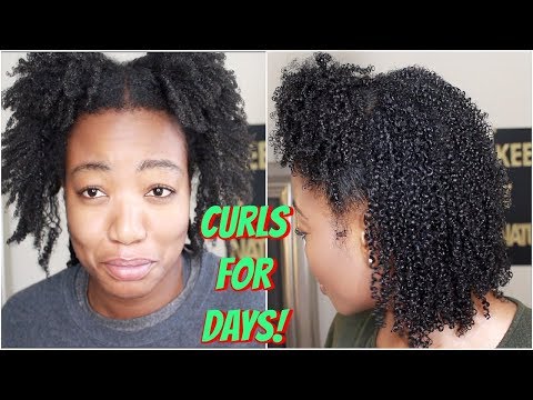 Best Method To Define & Make Your Type 4 Curls & Coils Last! Video