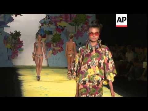SALINAS PRESENT BEACHWEAR COLLECTION ON SECOND DAY OF RIO FASHION WEEK