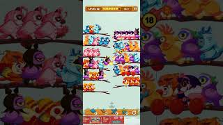 Bird sort 2 colour Puzzle game 🐦 levels 62 #gaming #puzzle #gameplay #colour