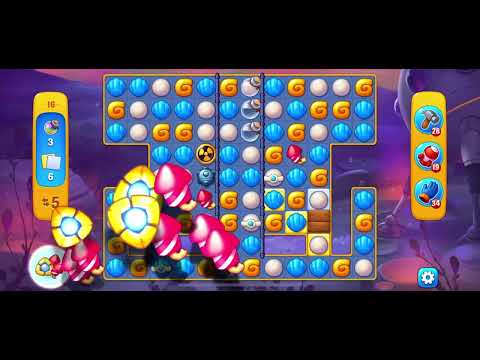 Fishdom Gameplay Stage 16 - Atlantis Cup Challenge - No Booster