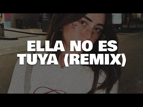 Rochy RD x Myke Towers x Nicki Nicole - Ella No Es Tuya (Remix) 🔥|| LETRA