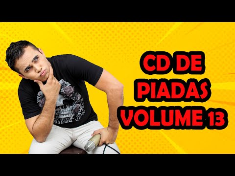 CD DE PIADAS VOLUME 13 - HUMORISTA THIAGO DIAS