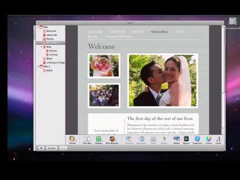 Placing a YouTube video on an iWeb site - iWeb Tutorial