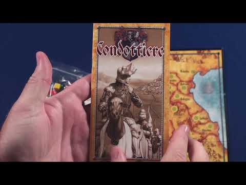 The Purge: # 2294 Condottiere: Area Control game in the Silver Line Series