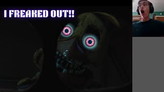 Reacting to the FNAF 2 movie trailer (I freaked out!)