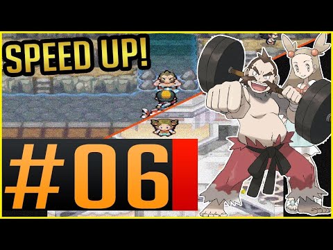 Pokemon SoulSilver Walkthrough Part 6 - Cianwood City,Gym Leader Chuck & Jasmine (SPEED UP!)