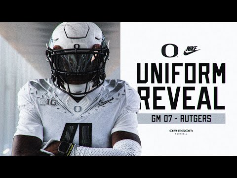2025 Oregon Football Uniform Reveal | Rutgers