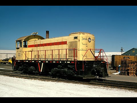 First Generation Diesel Switchers, California, Texas, 1970's Color Sound Nick Muff Reel 167