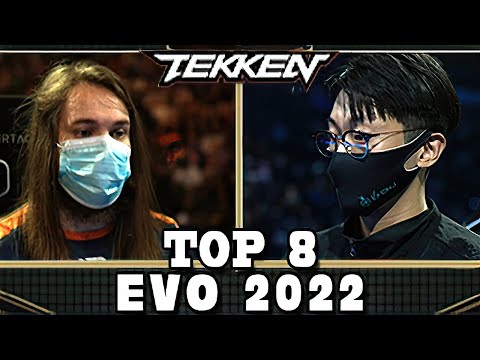 Tekken 7 - EVO 2022 - TOP 8 feat. JeonDDing, Super Akouma, Knee, Khan
