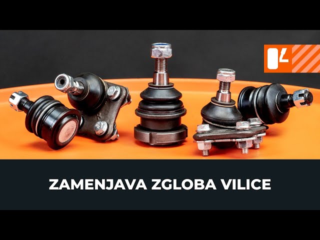 Oglejte si video vodič, kako zamenjati Zglob Vilice na SEAT ALHAMBRA