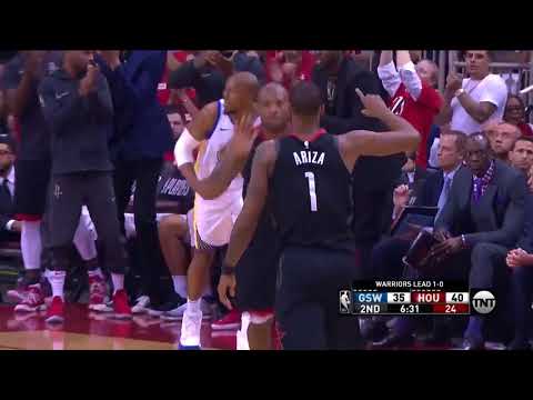PJ Tucker Full Game 2 Highlights Warriors vs Rockets 2018 NBA Playoffs    22 Pts, 7 Reb, 4 Ast