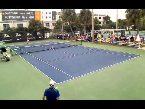 NJT Int Masters 2013 - Final B U14 winner Max Stewart (GBR)